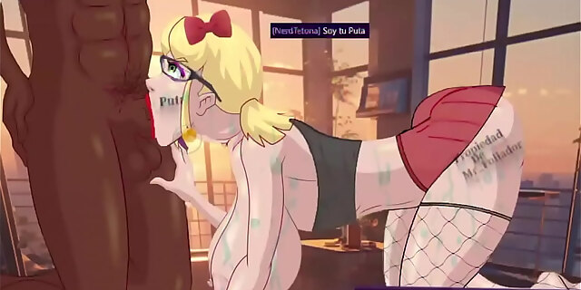 blonde,blowjob,deepthroat